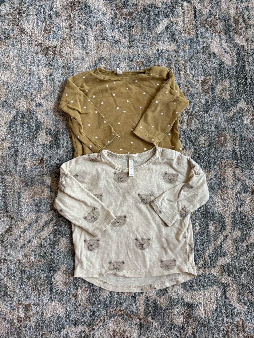 Quincy Mae Rylee + Cru Long Sleeve 2pk 3-6m
